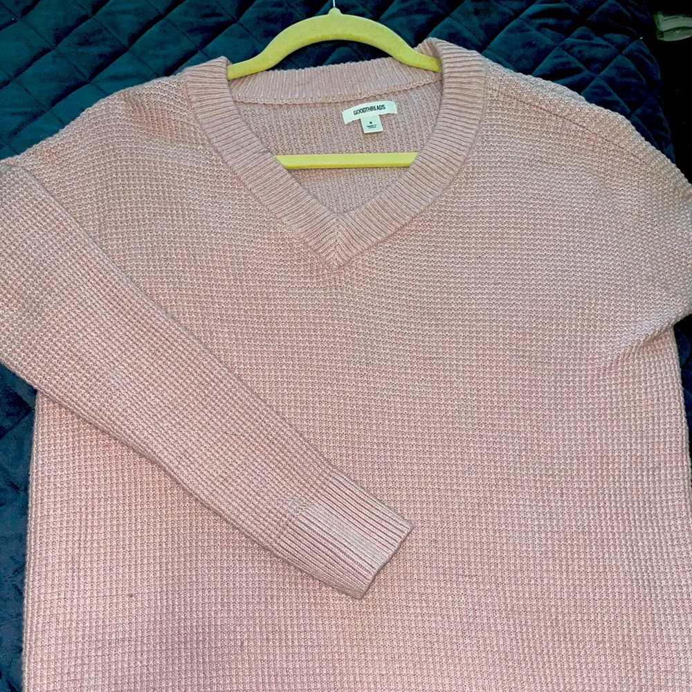 V neck sweater